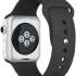 DF Apple Watch 42/44мм силиконовый Black