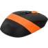 Мышь Wireless A4Tech FG10 ORANGE черно-оранжевая, 2000dpi, USB