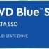 Накопитель SSD M.2 2280 Western Digital WDS250G3B0B WD Blue SA510 250GB SATA 6Gb/s 555/440MB/s IOPS 80K/78K MTBF 1.75M 100 TBW