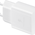 Samsung USB Type-C + дата-кабель Type-C с функцией быстрой зарядки 15W White (EP-T1510XWEGRU)