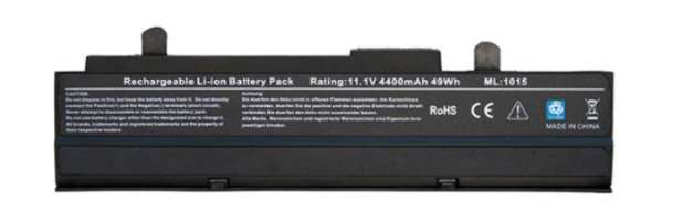 Аккумулятор для ноутбука Asus OEM 1015H Eee PC 1015PE, 1015PED, 1015PN, 1015PW, 1015T, 1015B, 1016, 1215N, VX6 Series. 10.8V 4400mAh PN: AL31-1015, AL