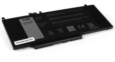 Аккумулятор для ноутбука Dell TopOn TOP-E5450 Latitude E5450, E5550, 14 5000, 15 5000 Series. 7.4V 5200mAh 38Wh. PN: 0R9XM9, 6MT4T, G5M10, 8V5GX, 08V5