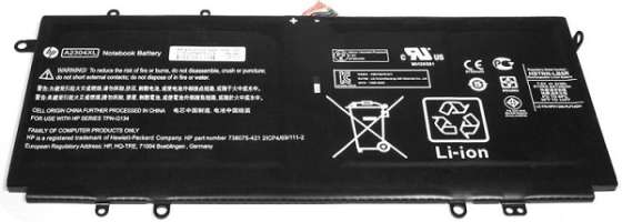 Аккумулятор для ноутбука HP Original C14Q-OR 14-q000 (14-G1) Chromebook Series. 7.5V 6750 mAh. PN: 738075-421, A2304XL, HSTNN-LB5R