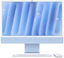 Apple Моноблок 24'' Imac 24 (2024) M4 10C CPU, 10C GPU/16GB/256GB SSD Blue