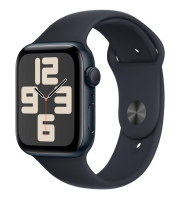Apple Смарт-часы Watch SE (2024) 40mm Midnight Aluminium Case with Midnight Sport Band (S/M)