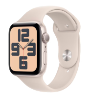 Apple Смарт-часы Watch SE (2024) 40mm Starlight Aluminium Case with Starlight Sport Band (M/L)