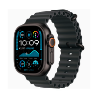 Apple Смарт-часы Watch Ultra 2 (2024) 49mm Black Titanium Case with Navy Ocean Band (One Size)