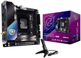 ASRock Материнская плата mini-ITX Z890I NOVA WIFI (LGA1851, Z890, 2*DDR5, PCIe, 3*M.2, 2*SATA, WiFi, BT, 6*USB 3.2, HDMI, 2*Thunderbolt)