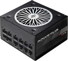 Блок питания ATX Chieftec PowerUp 850W GPX-850FC 80 PLUS GOLD, Active PFC, 120mm fan Retail