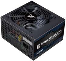 Блок питания ATX Zalman MegaMax 500W v2 ZM500-TXII (V2) 80PLUS STANDARD, Active PFC, 120mm fan Retail