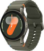 Часы Samsung Galaxy Watch 7 LTE SM-L305FZGACAU 40мм 1.3" Super AMOLED корп.зеленый рем.зеленый