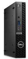 Dell Компьютер Optiplex 7020 Micro i3-14100T/8GB/256GB SSD/UHD graphics 730/GbitEth/260W/USB kbd/USB mouse/Win11Pro/black