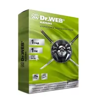 Dr. Web Dr.Web Katana - продление (ESD) LHW-KK-12M-1-B3