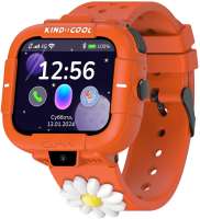 Elari Умные часы KidPhone «Маша и Медведь» Оранжевые
