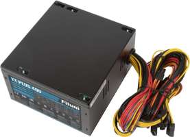 Filum Блок питания ATX VX PLUS 400 400W (20/24+2 SATA+2 PATA+6/8 pin, вентилятор d120мм)