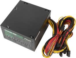 Filum Блок питания ATX VX PLUS 600 600W (20/24+4 SATA+3 PATA+6/2x8 pin, вентилятор d120мм)
