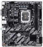 GIGABYTE Материнская плата mATX H810M H (LGA1851, H810, 2*DDR5 (6400), PCIe, M.2, 4*SATA, USB 3.2, 5*USB 2.0, HDMI, VGA)