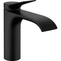 Hansgrohe Vivenis с донным клапаном, черный матовый (75020670)