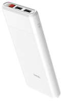 Hoco Аккумулятор внешний B35C 6957531090939 12000mAh, 2 USB 2.1A выхода, Micro-USB 2A вход, дисплей, пластик, белый