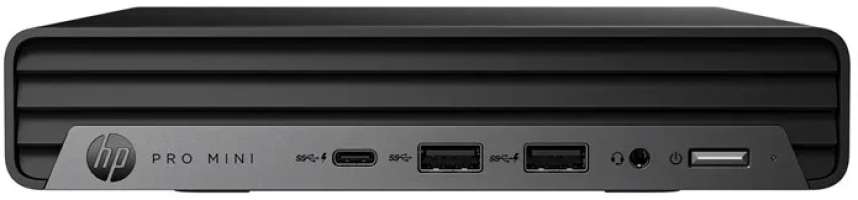 HP Компьютер Pro 400 Mini G9 8X4W1AV_i3 i3-14100T/8GB/512GB SSD/UHD graphics 730/WiFi/BT/USB kbd/USB mouse/noOS/black