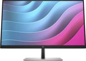 HP Монитор 23,8" E24 G5 6N6E9AS 1920x1080 LED, 16:9, IPS, 250cd, 1000:1, 8M:1, 5ms, 178/178, DP, HDMI, USB, 75Hz, Tilt, HAS, pivot, VESA, black