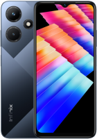 Смартфон Infinix Hot 30i X669D 128Gb 4Gb черный 3G 4G