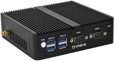 Irbis Компьютер Smartdesk mini PC Fanless ISDP1003HA N100/8GB/256GB SSD/UHD graphics/WiFi/BT/noOS/black