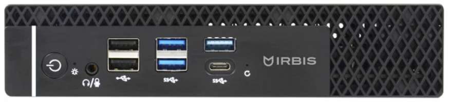 Irbis Компьютер Smartdesk Mini SDCS5003HA i5-12400/16GB/512GB SSD/UHD graphics/USB kbd/USB mouse/noOS/black