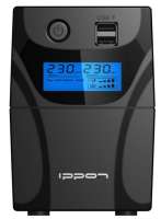 Источник бесперебойного питания Ippon Back Power Pro II 800 1030309 480Вт, 800ВА, черный