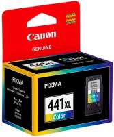 Картридж Canon CL-441XL 5220B001 для PIXMA MG2140/MG3140/MG4140 Повышенная ёмкость. Цветной. 400 страниц.