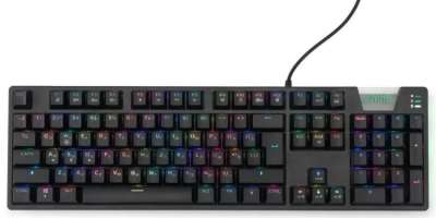 Клавиатура GMNG GG-KB780X 1910518 механическая, черная, USB, for gamer, 104 кл, 1.8 м