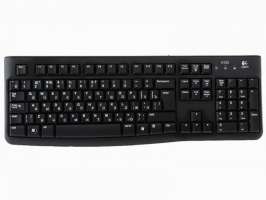 Клавиатура Logitech K120 920-002522 черная, USB