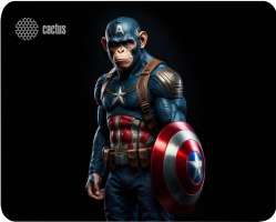 Коврик для мыши Cactus CS-MP-D08S Captain America 250x200x3мм