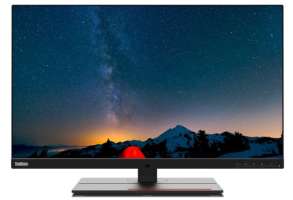 Lenovo Монитор 27" ThinkVision P27u-20 62CBRAS6CB 3840x2160 WLED, 16:9, IPS, 450cd, 1000:1, 3M:1, 4ms, 178/178, 3*USB, 2*HDMI, DP, 60Hz, Speakers, Til