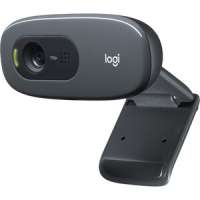 Logitech C270 (HD 720p/30fps, фокус постоянный, угол обзора 60°, кабель 1.5м) (M/N: V-U0018)