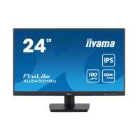 Монитор 23,8" Iiyama ProLite XU2493HSU-B6 1920x1080, 16:9, LED, IPS, 250cd, 1000:1, 1ms(MPRT), 178/178, HDMI, DP, 2хUSB 2.0, аудио, tilt, VESA 100х100