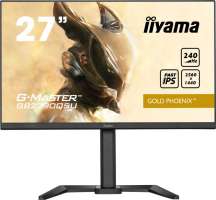 Монитор 27" Iiyama GB2790QSU-B5 2560x1440, 1 мс, 400 кд/м2, 8bit, IPS, 240Hz, HDMI, DisplayPort, 2xUSB3.0, 2x2W, HAS, Pivot, VESA