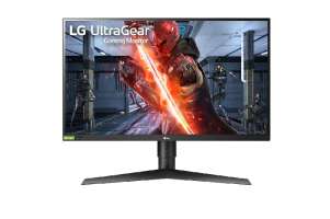 Монитор 27" LG 27GN750 27GN750-B 1920x1080, 1 ms, 400 cd/m, 1000:1, 178°/178°, 240Hz, IPS, HDR 400, HDMI 2.0 x2, DP 1.2, HAS, Pivot, USB Type A x2, US