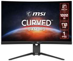 Монитор 27" MSI G272CQP 9S6-3CC94T-021 2560x1440, 16:9, VA, 170Hz, 1ms, 300cd, 178гр/178гр, HAS, HDMI, DP, FreeSync Premium, черный