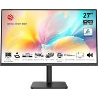 Монитор 27" MSI Modern MD272QXP 9S6-3PB19H-233 2560x1440, 16:9, IPS, 100Hz, 1ms, 1000:1, 400cd, 178гр/178гр, HDMI, DP, 2*USB Type-A, USB Type-B, USB T