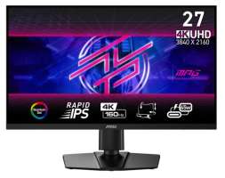 Монитор 27" MSI Optix MPG 274URF QD 9S6-3CC29H-275 3840x2160 LED, 16:9, IPS, 400cd, 1000:1, 100M:1, 0.5ms(GTG), 178/178, DP, 2xHDMI, 4xUSB, 160Hz, til