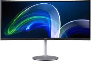 Монитор 34" Acer CB342CURbmiiphuzx UM.CB2EE.005 3440x1440, IPS, 300nit, 75Hz, 178°/178°,Swivel, Hgt Adj, 2*HDMI, DP, TYPE C (PD90W), 4*USB, USB-B(2up