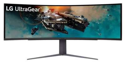 Монитор 49" LG UltraGear 49GR85DC-B 5120x1440, 450cd, 3000:1, 178гр/178гр, VA LED, 32:9, 240Hz, DP, USB, HDMI, HAS, Piv