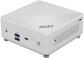 MSI Компьютер Cubi 5 12M-096RU 9S6-B0A812-096 i5-1235U/16GB/512GB SSD/Iris Xe Graphics/GbitEth/WiFi/BT/Win11Pro/белый