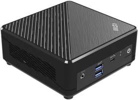 MSI Компьютер Cubi N ADL-037XRU 9S6-B0A911-200 N100/8GB/256GB SSD/UHD Graphics/WiFi/BT/noOS/black