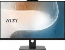 MSI Моноблок 27'' Modern AM272P 1M-679XRU 9S6-AF8231-679 7 150U/16GB/512GB SSD/1920x1080/GBitEth/WiFi/BT/Cam/kbd/mouse/noOS/black