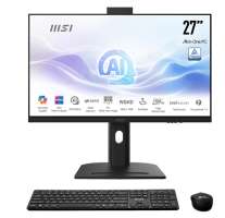 MSI Моноблок 27'' Modern AM273QP AI 1UM 9S6-AF0111-003 Ultra 7 155U/16GB/1TB/2560x1440/Arc graphics/wireless kbd/wireless mouse/WiFi/BT/cam/noOS/black