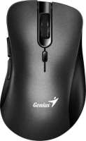 Мышь Wireless Genius Ergo 8100S Black 31030040400 эргономичная бесшумная, 2.4 GHz. DPI 800/1200/1600, 6 кнопок.