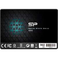 Накопитель SSD 2.5'' Silicon Power SP960GBSS3S55S25 Slim S55 960GB SATA3 550/440MB/s MTBF 1.5M 7mm