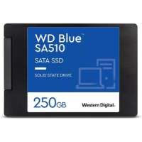 Накопитель SSD 2.5'' Western Digital WDS250G3B0A WD Blue SA510 250GB SATA 6Gb/s 3D TLC 555/440MB/s IOPS 80K/78K MTTF 1.75M